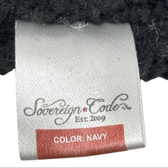 Sovereign Code Toddler Holloran Vest Navy Checked Black Trim Size 24M - Picture 11 of 12